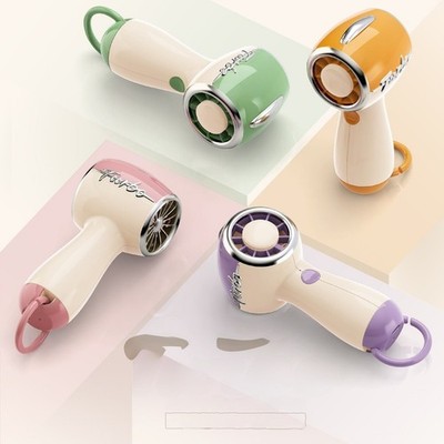 Handventilator Retro Look USB Wiederaufladbar 3 Stufen Airflow PC + ABS Aufbau