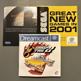 Crazy Taxi 2 VGC | Tested | Sega Dreamcast | Case, Manual & Inserts Included