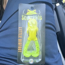 Scum Frog Little Bigfoot Frog Topwater Lure Chartreuse LEBF-1504