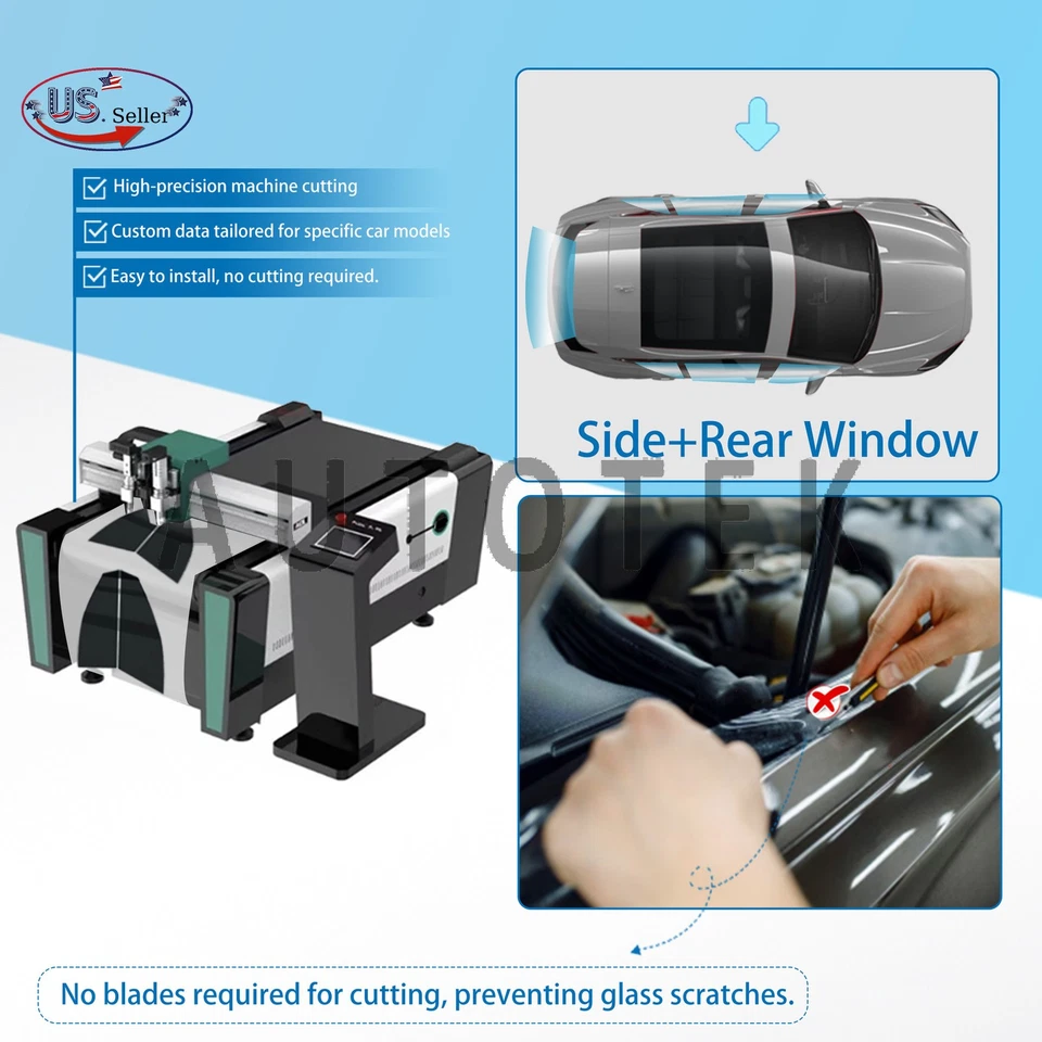 Película de ventana precortada en todos los lados cualquier tono para Chevrolet Camaro cupé 93-02 Foto 4 de 4