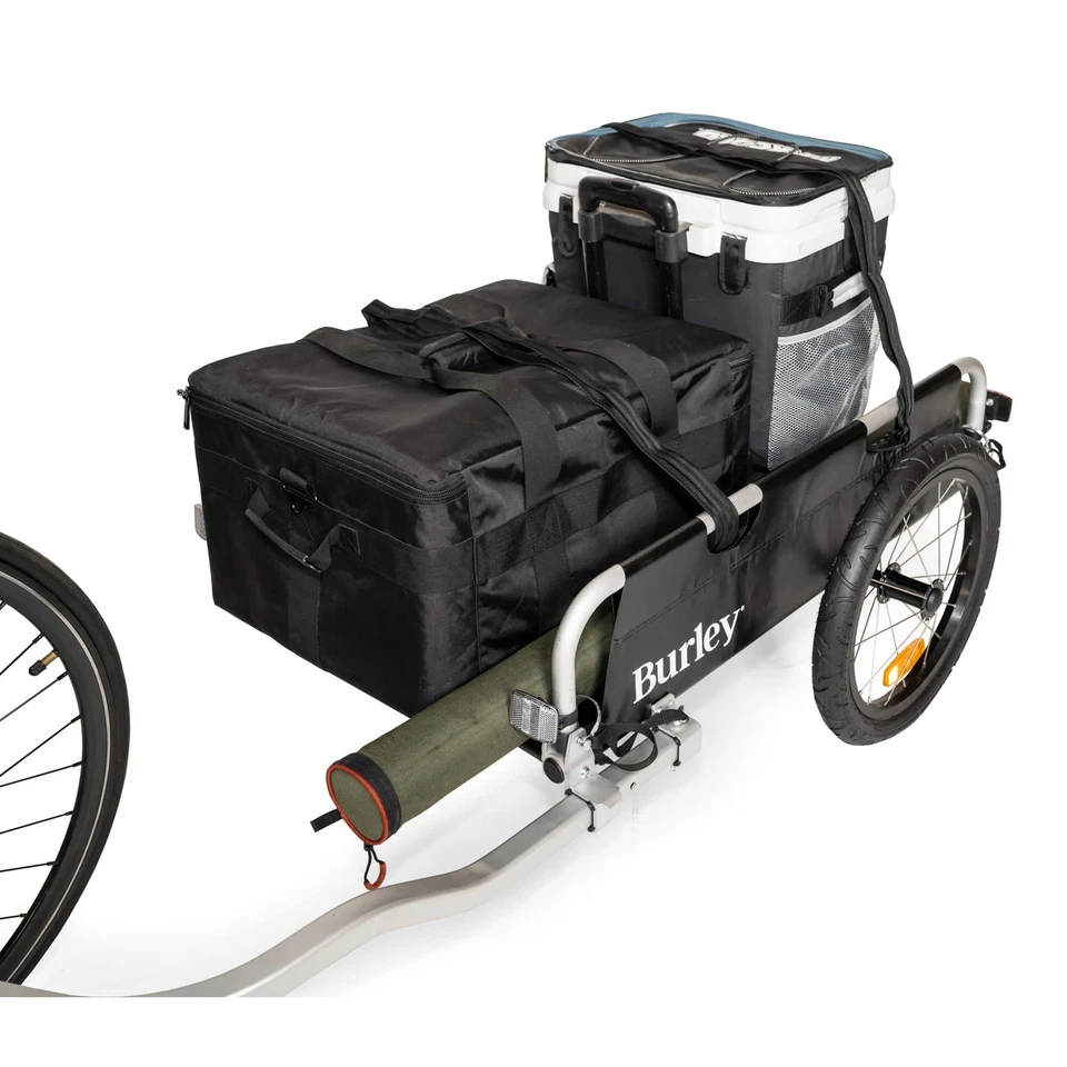 Burley Flatbed™, Aluminum Utility Cargo Bike Trailer - Image 3 of 4