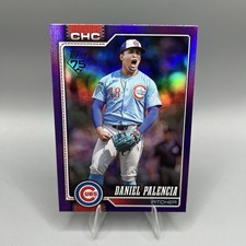 Daniel Palencia 2026 Topps Purple /250 Cubs Pitcher Parallel