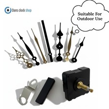 Clock Mechanism Long Shaft Large Metal Hands Movement Outdoor Garden Clock