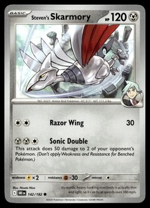 Steven's Skarmory 142/182 SV10: Destined Rivals