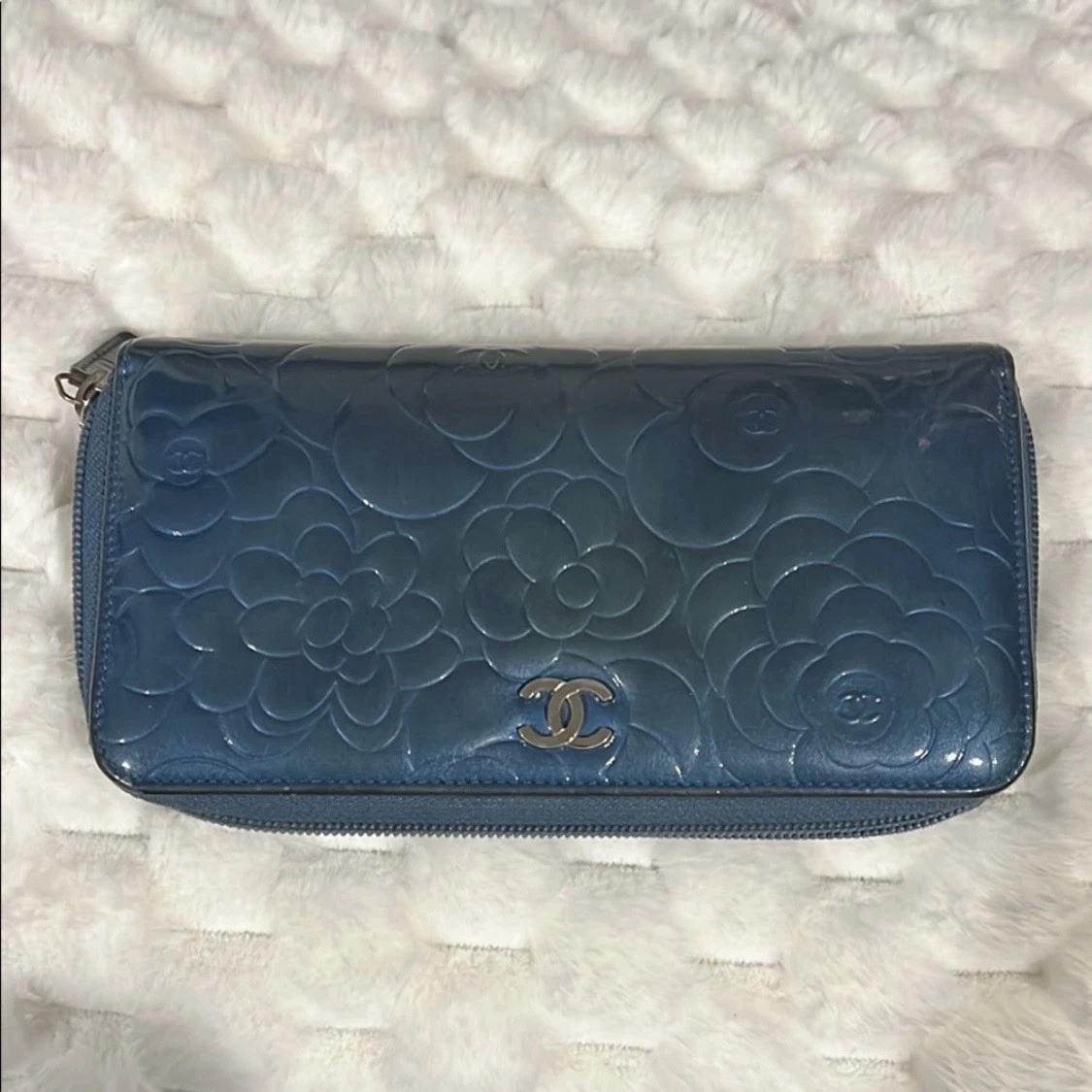 CHANEL Blue Wallets for Women with Vintage for sale | eBay