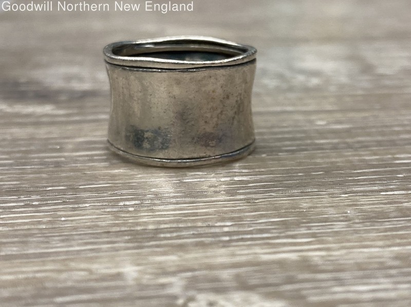 925 Sterling Silver Silpada Thick Wide Band Ring Size 9 US 6.44g