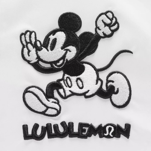 Disney Lululemon Mickey Mouse in Motion Everywhere Gürtel Umhängetasche Weiß Neu mit Etikett - Bild 3 von 3