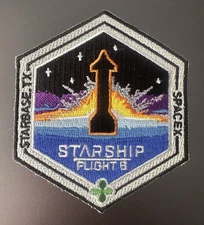 Starship Flight 6 Mission Patch NASA Falcon 9 Starbase Raptor  3.5”