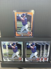 Jacob Reimer Lot (6) 2025 Bowman Draft – Orange /25, Chrome & Refractors