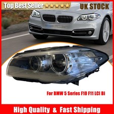 For 2013-2017 BMW 5 Series F10 F11 LCI Bi Xenon Headlight  Passenger Side