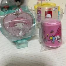 MY MELODY - Coin Cylinder - Connecting Rubber Collection