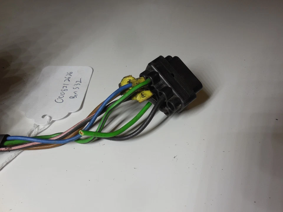 Window Motor Wire Connector Plug 0008212626 84-93 Mercedes Benz W201 190D 190E - Image 2 of 4