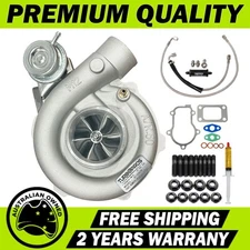 Upgrade Billet GT3582R Turbo&Oil Feed Line Kit For Ford Falcon BF XR6 Barra 4.0L