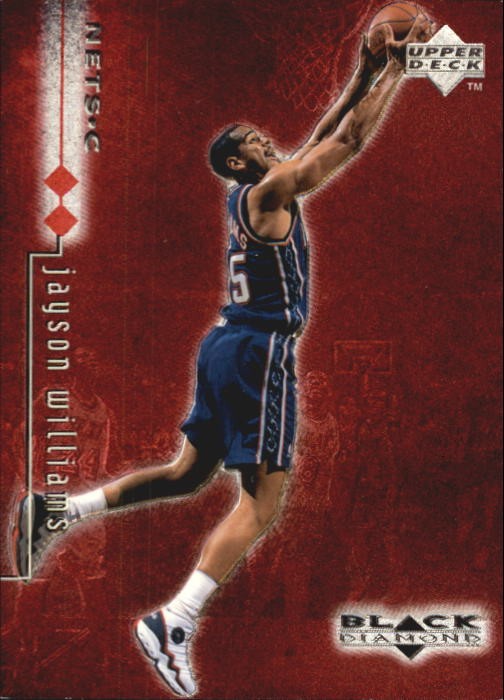 1998-99 Black Diamond Double Diamond #59 Jayson Williams /3000 BSK
