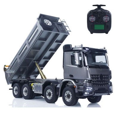 3363 1/14 RC Dumper 8*8 2Speed Hydraulic Tipper Flowing Water Light ST8 Radio