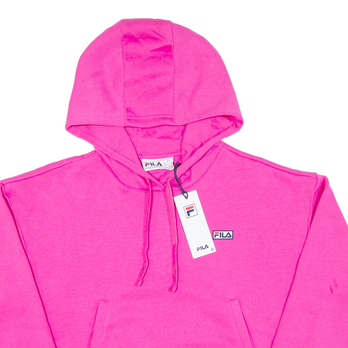 FILA Cropped Felpa con Cappuccio Donna Rosa L
