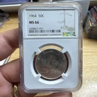 1964 Kennedy Silver Half Dollar 50C MS 66 NGC