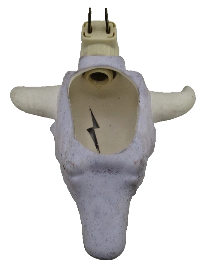 Night Light Ceramic Cow Skull Plug In Southwest Boho Western Vintage - Image 2 of 4