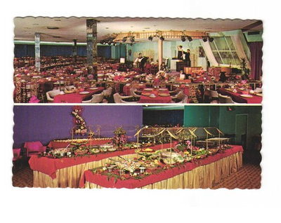 #ad Deans Goss#x27; Holiday Diner Theater located at 2525 Murworth VTG postcard UNP $5.95