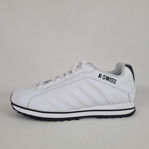 ๐จ K-Swiss Verstad 0338197 Men White Shoes Running Sneakers Leather SZ 11.5 - Picture 2 of 9