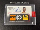 2022 Topps Dynasty Formula 1 Red Triple Patch Auto Lando Norris 1/2 SEALED