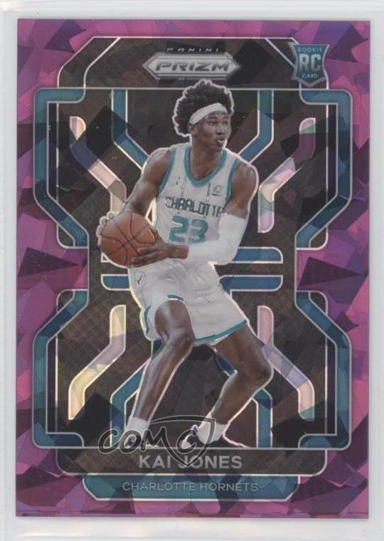 2021-22 Panini Prizm Purple Ice Prizm 125/149 Kai Jones #323 Rookie RC 7n6