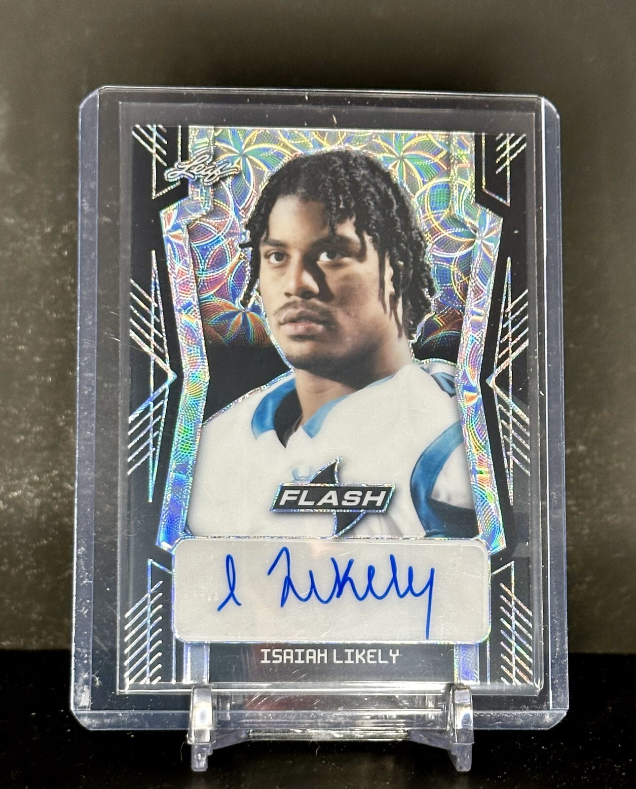 2022 Leaf Isaiah Likely Flash Black Kaleidoscope AUTO SSP 2/7