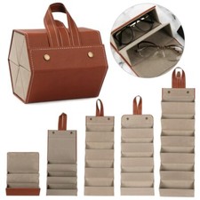 Multi-slot Sunglasses Case Glasses Organizer Eyeglasses Holder Storage Box