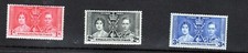 Somaliland Protectorates- 1937 Coronation set -MM SG 90-92