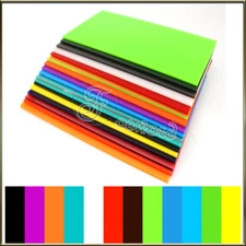 Coloured Perspex Plastic Sheet Plate Cut Board Panel 2.3x100x200mm