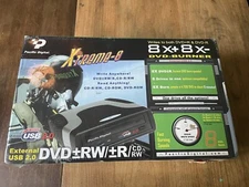 8X DVD Burner Writer Multi Format Pacific Digital  Xtreme 8 DVD+R DVD-R External