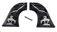 Fits Ruger Wrangler GRIPS .22 model "End of trail" ABS