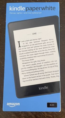 NIB Amazon Kindle Paperwhite 6 Inch Display 10th Generation 8GB WiFi eReader Ads - Picture 1 of 3