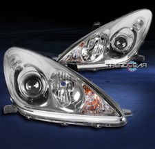 For 2005-2006 Lexus Es330 Replacement Projector Headlights Headlamps Lamp Chrome
