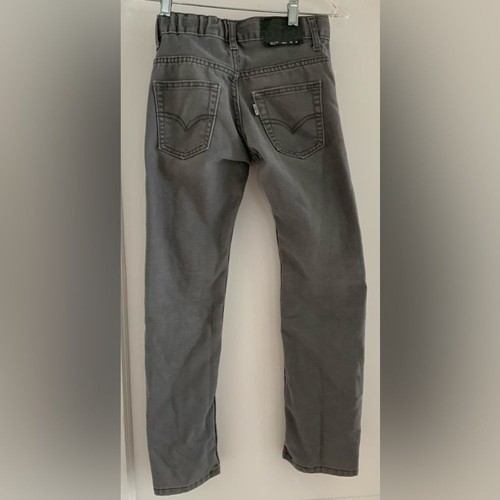 Levi’s 511 Kids Slim Gray Denim Jeans - Picture 4 of 10