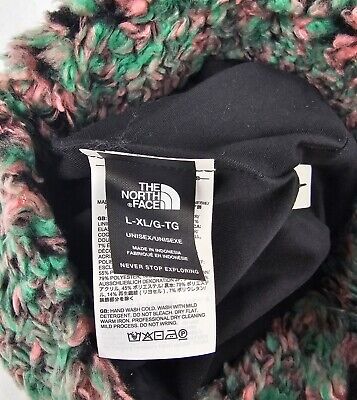 Supreme x The North Face High Pile Fleece Beanie Size L/XL TNF