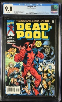 DEADPOOL VOL 3: #50 CGC 9.8 NM+ (MARVEL 2001) *KEY: 1ST KID DEADPOOL*