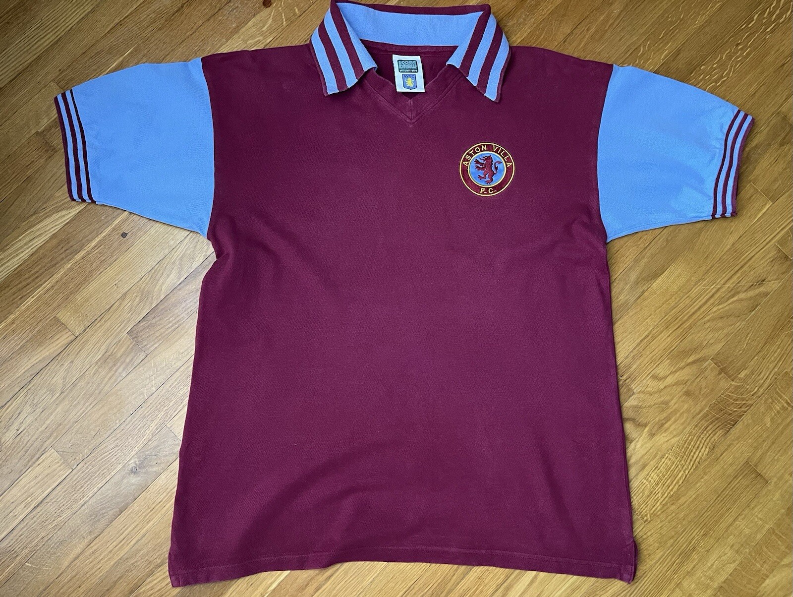 Aston Villa Retro Soccer Football Jersey Men’s Size L