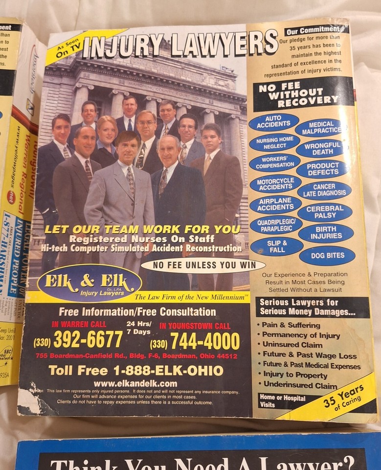 4 OHIO TELEPHONE DIRECTORY PHONE BOOK YELLOW PAGES 20002002 eBay