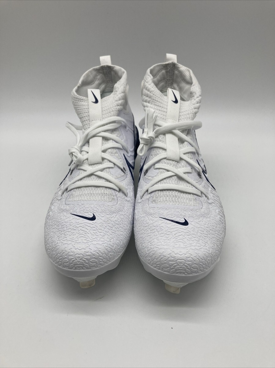 Nike Alpha Huarache NXT Baseball Cleats White Navy DJ6517  display picture 2