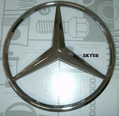 1998-2005 Mercedes W163 ML320 ML350 ML430 ML500 ML55 передняя решетка эмблема подлинный - Изображение 3 из 3
