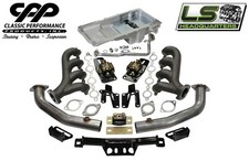 1959-64 Chevy Belair Impala Ls Engine Conversion Kit Adj Mounts Oil Pan 1959-64 Chevy Belair Impala Ls Engine Conversion Kit Adj Mounts Oil Pan