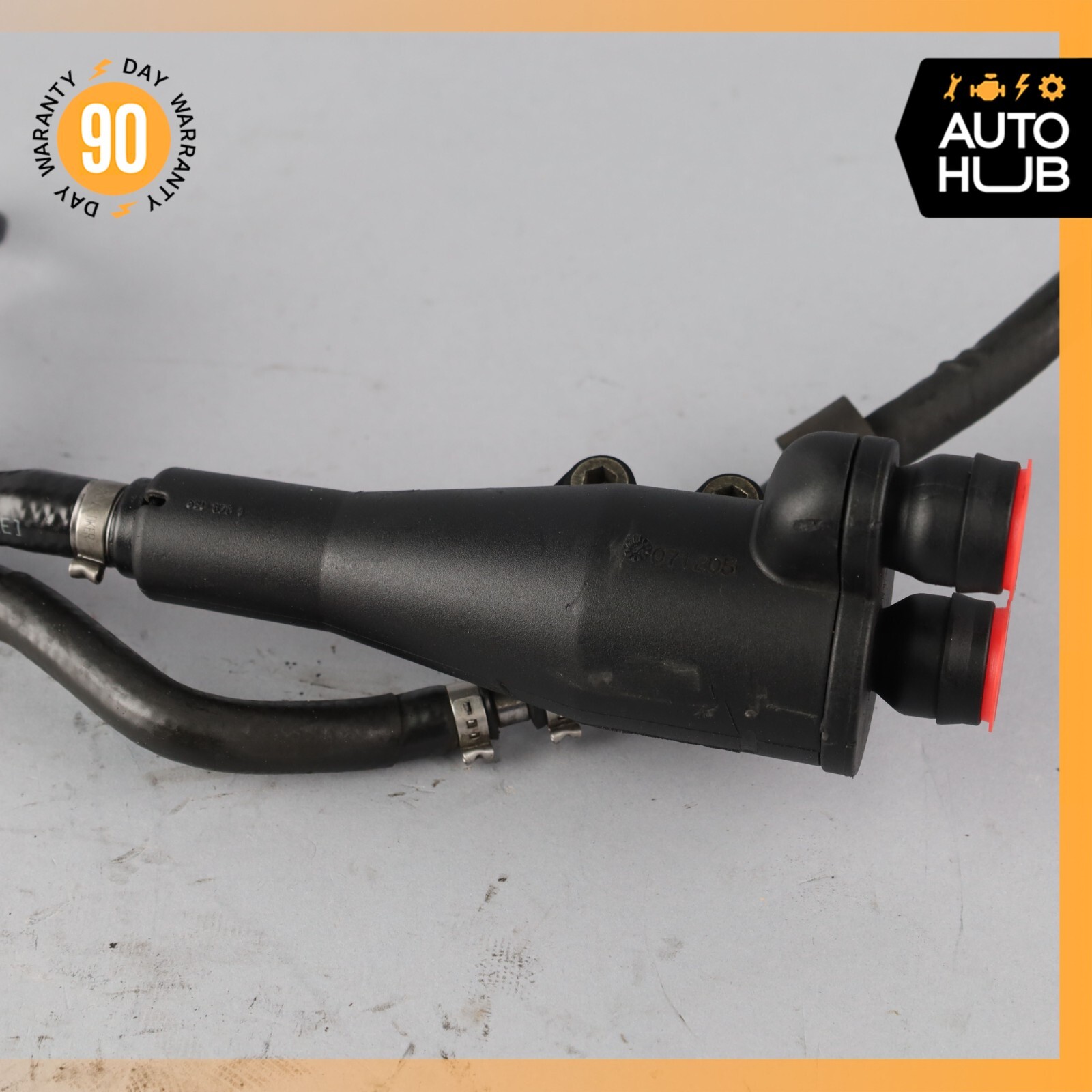 Bentley Continental Flying Spur 6.0L Left Engine Oil Separator w/ Pipe OEM 67k