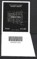 2015-ITALY-GIORGIO ARMANI -1 VAL.-COD. SX BARS.
