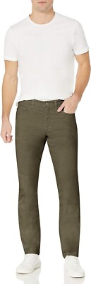 Goodthreads Chino Stretch Bequem 5 Taschen Slim Herren Olive Size 35W x 29L