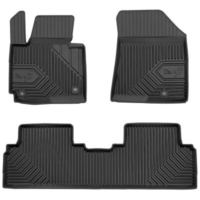 Alfombrilla De Maletero FROGUM DryZone Para Kia Carens IV 2013-2019 | Borde Alto De 3.5cm | Material TPE Antideslizante Con Aroma A Vainilla