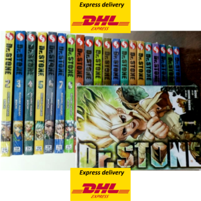 Dr Stone Manga Riichiro Inagaki Full Set Volume 1-26 END Comic