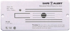 Safe-T-Alert 30-442-P-WT White Flush Mount Propane Gas Alarm