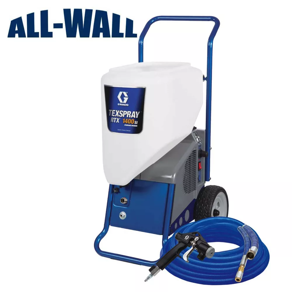 Professional Drywall Texture Sprayer Graco RTX 1400si Fine Spray Orange Peel