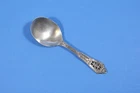 Wallace Rose Point Sterling Baby Spoon 4 1/2"